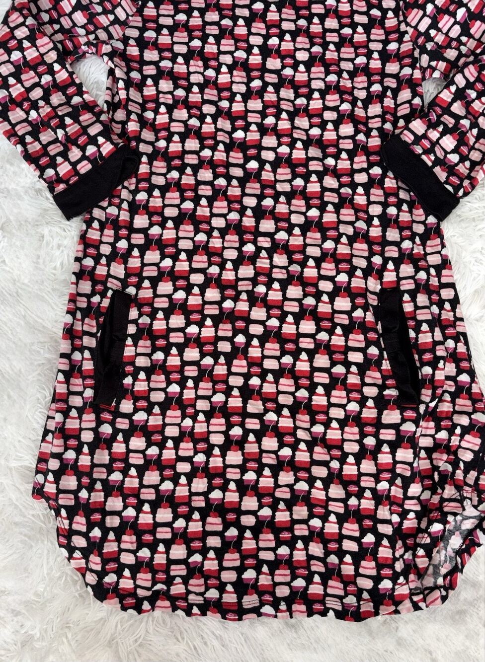 Kate Spade S Cupcake Pocket Nightgown. Nt. Flaw*** Cute